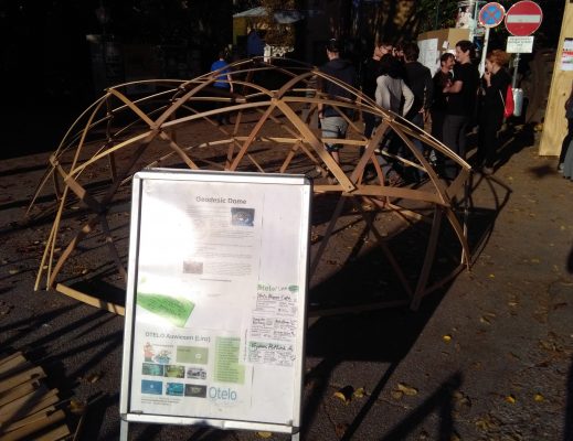Geodesic Dome auf der Mini Makter Faire Steyr